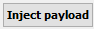 bouton Inject payload